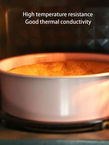 1pc Pink Cake Mold Non-Stick Carbon Steel Baking Pan Mold - Multicolor - View 4