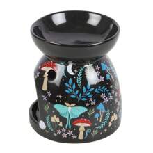 Something Different Dark Forest Forest Oil Burner (Black/Multicoloured) - 深空黑色 - 查看 3