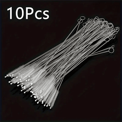 5/10/20pcs, Extra Long Drinking Straw Cleaner Brush Kit - Easy To UsePipeCleaners For Tumblers, Sippy Cups, Bottles & More - Keep YourDrinking Accessories Clean And Hygienic -Cleaning Supplies, CleaningTool Suitable For Straw Cleaning Less Than 17CM In Length
