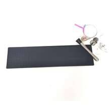 Thảm thanh chống nước, Thảm cách nhiệt nhà bếp, Thảm thoát nước chống trượt cho cửa hàng trà sữa cho cốc lắc, 30*15cm - màu đen - Xem 5