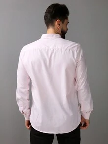 Men Cardigans - Baby Pink - View 5