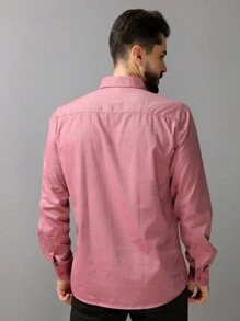 Men Cardigans - بطيخ وردي اللون - مشاهدة 2