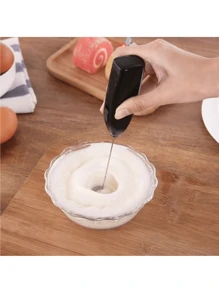 1 件电动咖啡搅拌器、不锈钢奶泡器、手持打蛋器、电动牛奶搅拌器、厨房泡泡饮料搅拌器、迷你厨房搅拌工具 - 彩色 - 查看 12