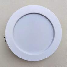 1入組120mm LED嵌入式吸頂燈，6500K暖色系嵌入式燈，600流明浴室和走廊吸頂燈 - 白色 - 查看 6