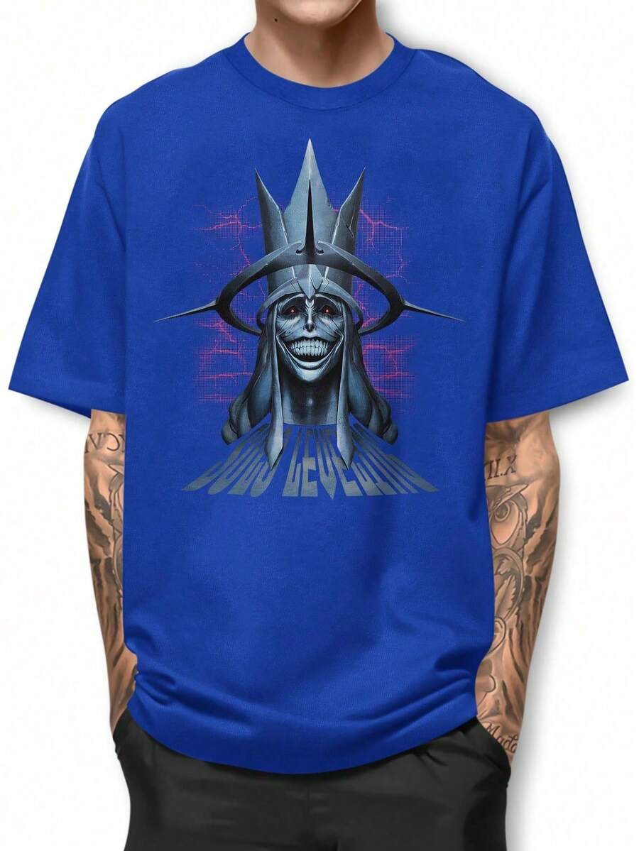 Men T-Shirts - Xanh đậm - Xem 1