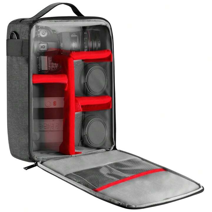 Custodia per fotocamera reflex impermeabile antiurto Selighting per DSLR Canon Nikon SHEIN ITALIA