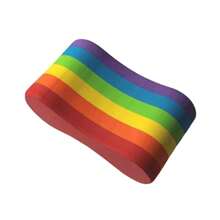 1pc EVA Pull Buoy Swimming Training Aid Tool For Kids And Adults, Rainbow-Shaped Float Board For Leg Training, Quick-Drying And Long-Lasting, Ideal For Upper Body Workout, Lightweight, Durable, Soft, And Comfortable Pool Float - Color - View 5