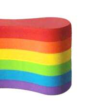 1pc EVA Pull Buoy Swimming Training Aid Tool For Kids And Adults, Rainbow-Shaped Float Board For Leg Training, Quick-Drying And Long-Lasting, Ideal For Upper Body Workout, Lightweight, Durable, Soft, And Comfortable Pool Float - Color - View 8