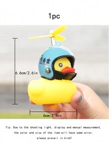 1 Vịt Vàng Kèm Kính Quà Tặng Tiệc, Trang Trí Với Cánh Quạt Vịt Con, Trang Trí Xe Vịt Vàng, Trang Trí Xe Vịt Vàng, Trang Trí Tiệc & Quà Tặng - Nhiều màu - Xem 3