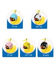 1 Vịt Vàng Kèm Kính Quà Tặng Tiệc, Trang Trí Với Cánh Quạt Vịt Con, Trang Trí Xe Vịt Vàng, Trang Trí Xe Vịt Vàng, Trang Trí Tiệc & Quà Tặng - Nhiều màu - Xem 5