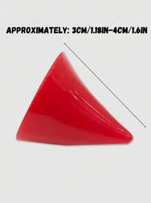 2pcs Personalized Motorcycle Electric Vehicle Helmet Suction Cup, Male And Female Devil Horns, Horn Decorative Accessories, Suitable For Helmet Decoration, Personalized And Fashionable - Multicolor - View 5