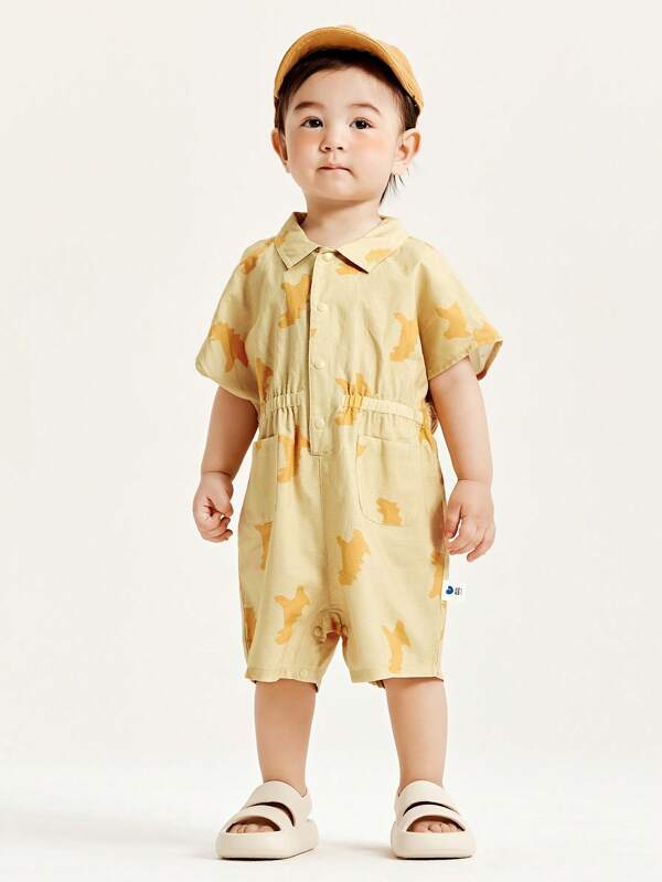 mini bala Unisex Kinderbekleidung zum Krabbeln, süß, für den Sommer