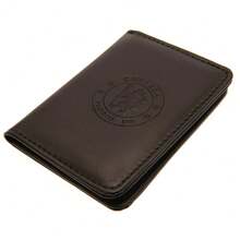 Chelsea FC Executive Crest Card Holder (Black) - Black - View 1