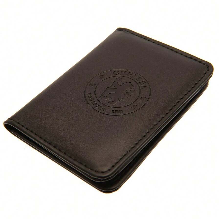 Chelsea FC Executive Crest Card Holder (Black) - Black - View 1