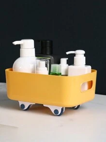 Storage Box Accessories With Adhesive Wheels, Rolling Garbage Bin Wheels, Organizer Box With Wheels