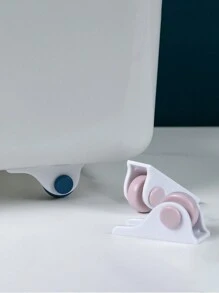 Storage Box Accessories With Adhesive Wheels, Rolling Garbage Bin Wheels, Organizer Box With Wheels