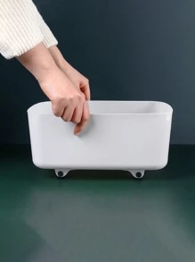 Storage Box Accessories With Adhesive Wheels, Rolling Garbage Bin Wheels, Organizer Box With Wheels