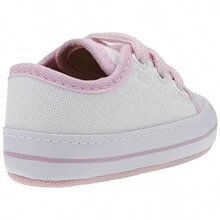 Baby Sneakers For Birthday Parties, Weddings, Baptisms, Ideal For Babies Aged 0 To 12 Months - 白色 - 查看 4