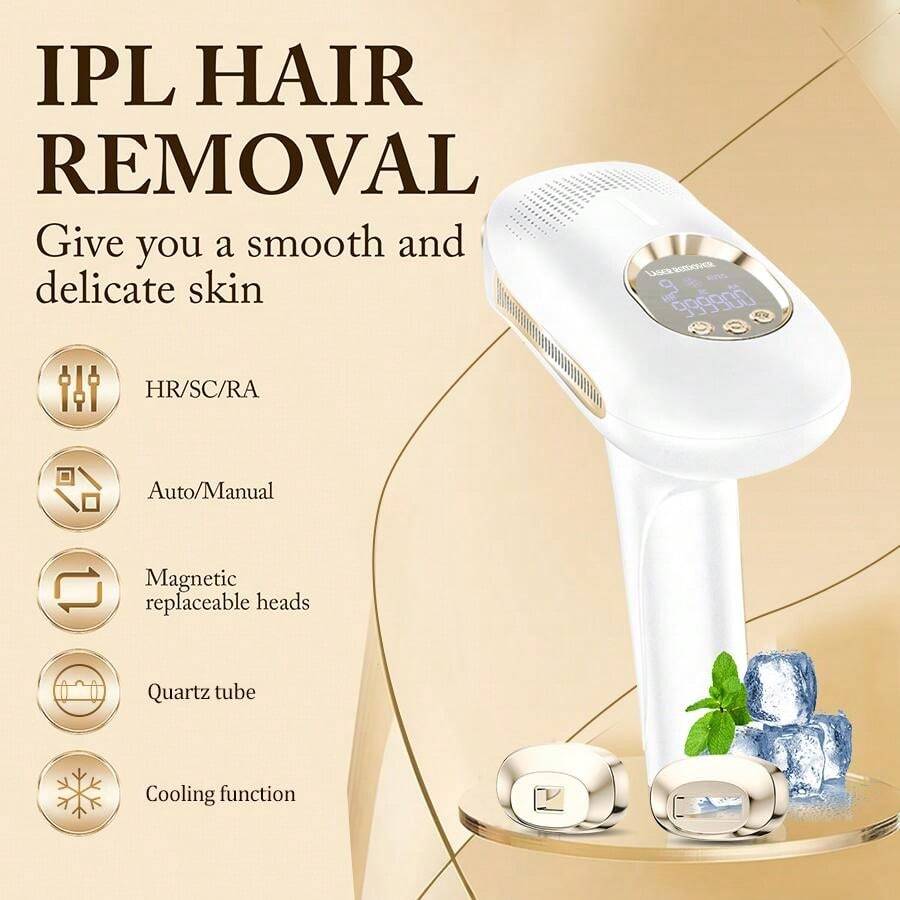 3In1 IPL Hair Removal With Ice Cooling Laser Hair Removal Device