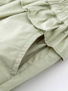 mini bala Young Girls Children's Cute  Pants 24 Summer New Product