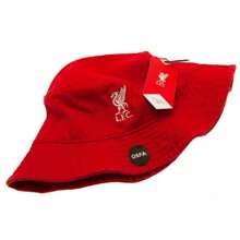 Liverpool FC Unisex Adult Crest Bucket Hat (Red) - Red - View 2