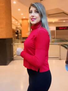 Plus Size Tank Tops & Camis - 紅色 - 查看 5