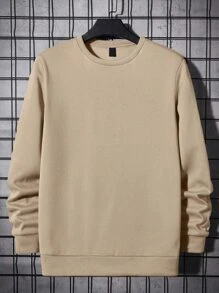 Men Sweatshirts - Camel - View 1