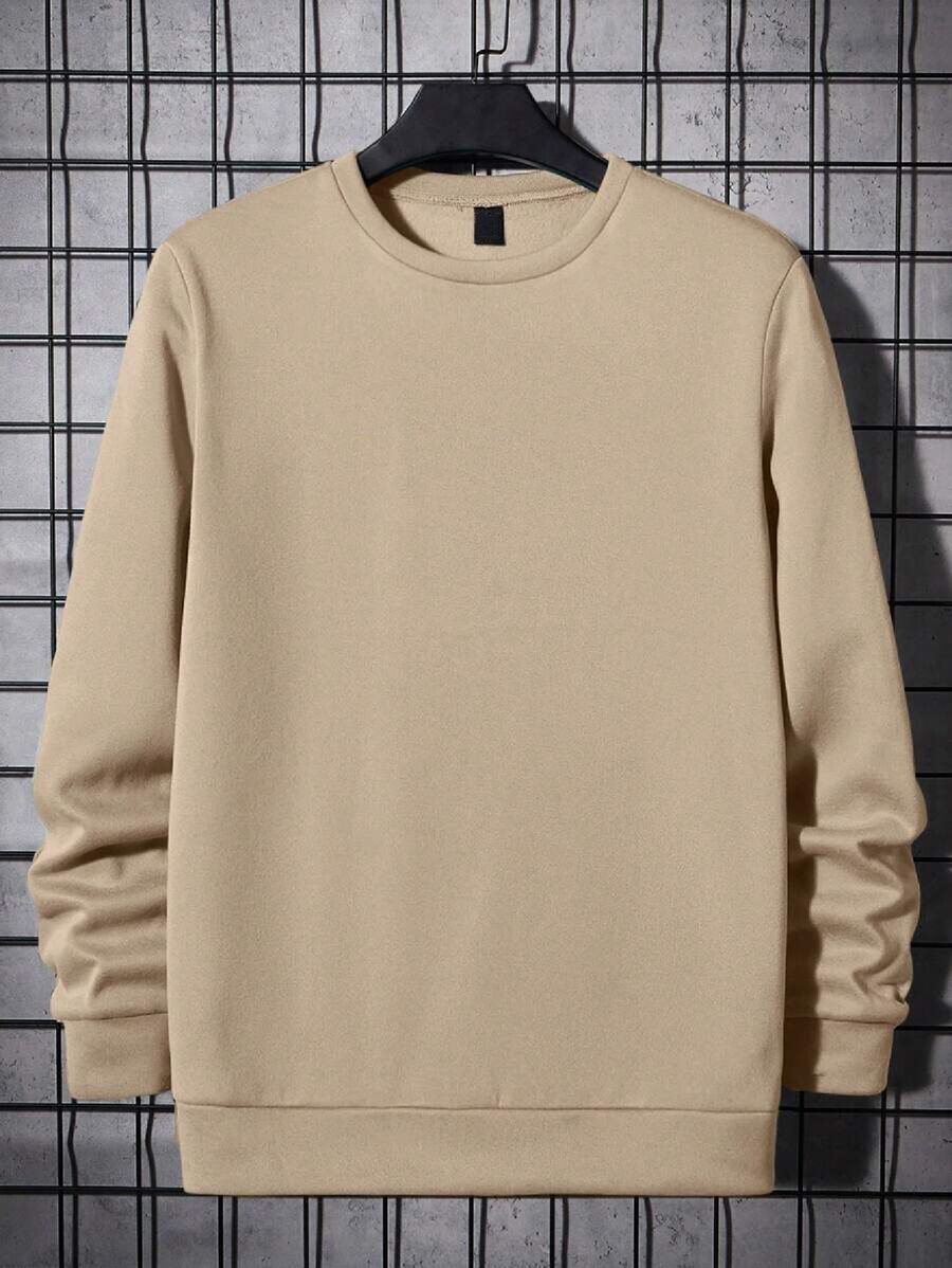 Men Sweatshirts - Camel - Ver 1