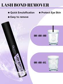 DIY Lash Extension Kit 280pcs Individual Lashes Cluster  D Curl Eyelash Extension Kit Lash Clusters With Lash Bond And Seal And Lash Remover And Lash Applicator Tool (KIT,30D40D-9-16MIX) - 黑色 - 查看 7