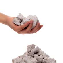 600 Gramos de Piedra pómez multiusos cuidado de pies y talones, y callos y piel muerta, 100% Natural Pómex - Caqui - Ver 2