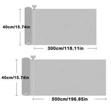 3m/5m Self-Adhesive Aluminum Foil Wall Sticker For Kitchen Stove In Gold/Silver Color, Oil/Water/Moisture/Dirt/Fire Resistant High Temperature Anti-Oil Splash Board Wallpaper, Can Be Cut For Wall Protection Film, Suitable For Drawer/Cabinet Doors And Tabletop Refurbishment