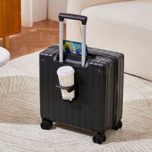 20-Inch Ins Style Suitcase, Spinner Luggage, Large Capacity, Password Lock Hook Carry On Suitcase Hand Luggage Travel Trip School Holiday Honeymoon Vacation Study Abroad Graduation Ideal Choice For Gifts Men Women Boys Girls Student Couple Bag For School School Accessories School Stuff