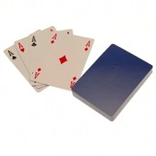 Chelsea FC Executive Playing Card Deck (Blue) - Cadet Blue - View 1