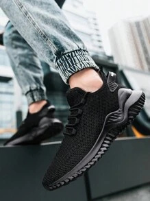 2025 New Summer Breathable Mesh Lightweight Leisure Versatile Casual Running Sporty Sneakers For Youth