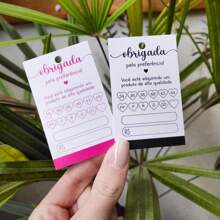 Etiqueta para Roupas Feminina e Masculina Pronta entrega 50 UNIDADES - PRETO E BRANCO - Visão 2