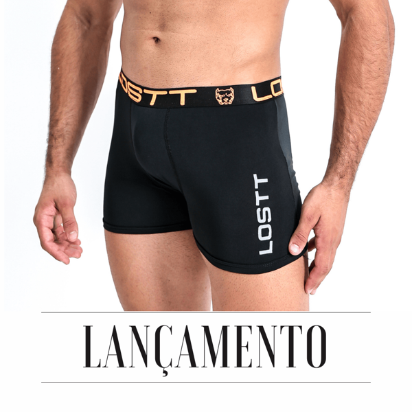 10 Cuecas Boxer LOSTT Original Masculino -  LANÇAMENTO - Cueca  Box Masculina