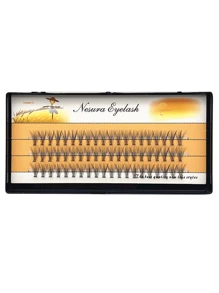 1盒/60支 20D 0.1/0.07mm 厚度 单根睫毛嫁接，自然假睫毛簇，NESURA 睫毛簇，Naga 睫毛簇，单根睫毛，睫毛，假睫毛 - 黑色 - 查看 4