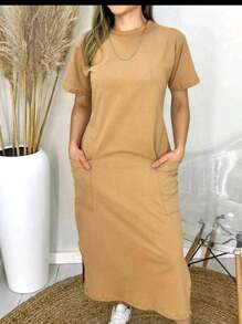 Women Dresses - Lạc đà - Xem 2