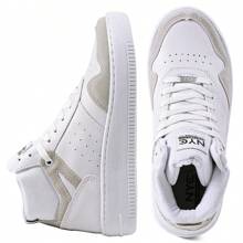 TENIS PRETO UNISSEX CASUAL ADULTO BIA SHOES NC85 - Branco - Visão 4