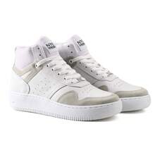 TENIS PRETO UNISSEX CASUAL ADULTO BIA SHOES NC85 - Branco - Visão 8