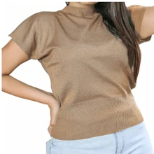 Women Sweaters - Màu be - Xem 1