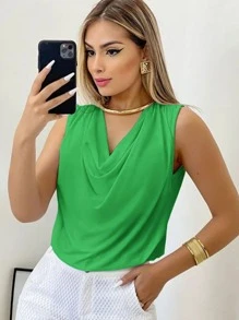 Women Tank Tops & Camis - Verde - Ver 1