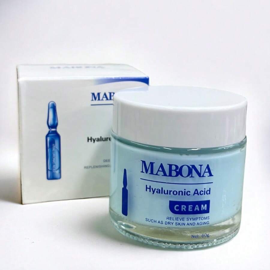 MABONA crema para rostro acido hialuronico - Celeste - Ver 1