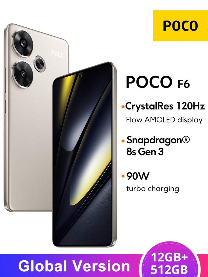 POCO F6 グローバル版 12GB/512GB グリーン Xiaomi POCO F6 Green 12GB 512GB 5G - Global Version : Buy