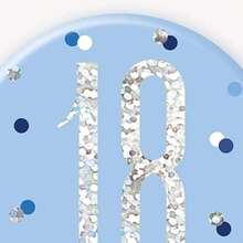 Unique Party Prismatic 18th Badge (Blue) - 青碧色 - 查看 2