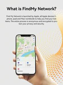 Trình theo dõi GPS mini màu hồng Tương thích với Apple Thẻ thông minh Tìm ứng dụng của tôi Thiết bị theo dõi trình tìm kiếm tương thích Bluetooth cho chìa khóa hệ thống iOS Túi ví - Hồng - Xem 3