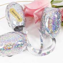 Curling Ribbon Assorted Colors, 32.8ft Yards Balloon Laser Ribbons For Parties