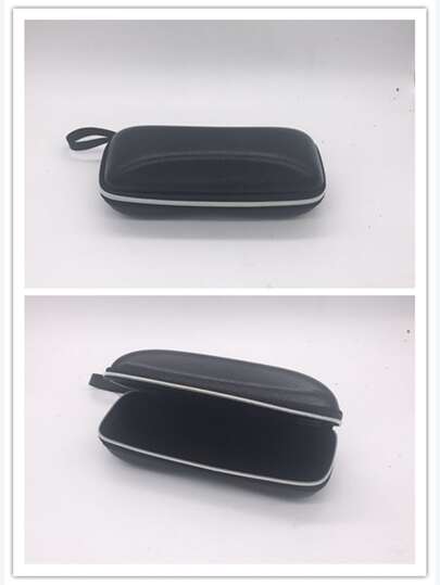 قطعة واحدة من صندوق تخزين نظارات شمس بألوان الماكرون البسيطة، قابل للنقل، إكسسوارات حماية من الأشعة فوق البنفسجية، منظم نظارات شمس وعينيات للسفر، إكسسوارات نظارات للنساء