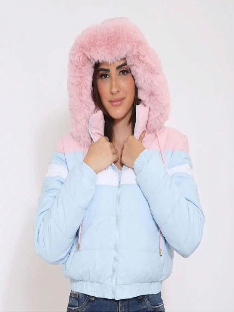 Women Jackets - Màu xanh nhạt - Xem 1