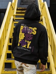 Men Sweatshirts - Black - View 1